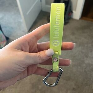 Lululemon keychain